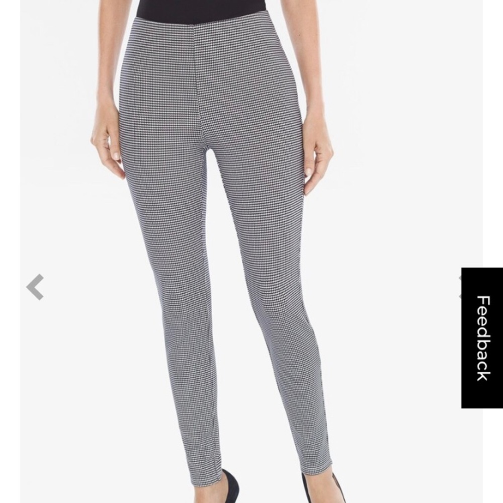 Chico Harpers Houndstooth ankle leggings